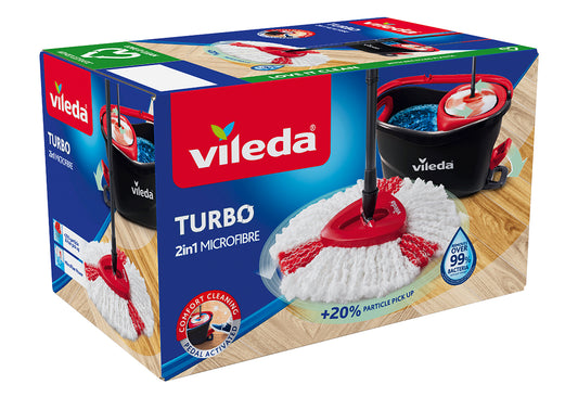 Wischmop Set Turbo Easy Wring & Clean 3teilig