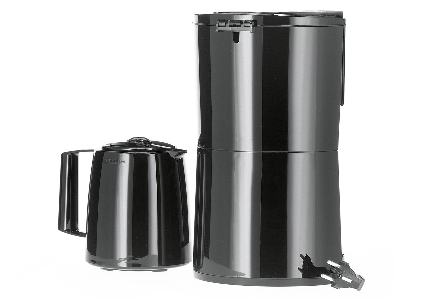 Filterkaffeemaschine KA9307 1000W 8 Tassen mit 2 Thermokannen schwarz