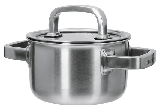 Kochtopf hoch mit Glasdeckel 1,9l 16cm Excellence Gourmet
