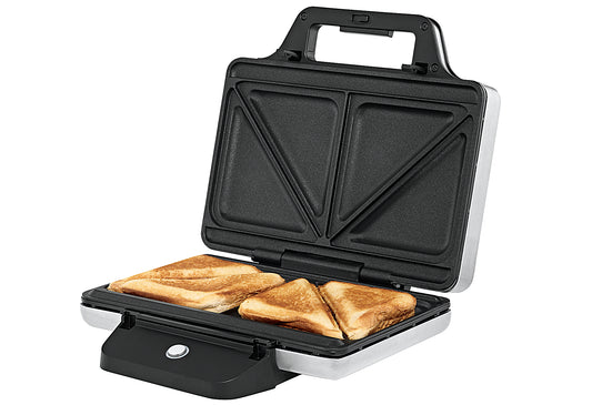Sandwichmaker Lono Platz für 2 Sandwiches 800 Watt Cromargan matt