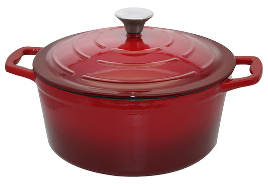 Topf Gusseisen Ø26cm rot