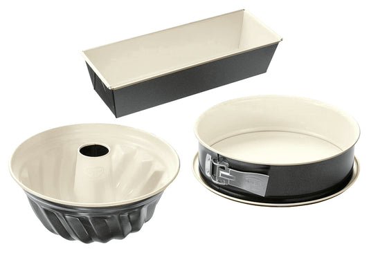 Backformset Back Trend 3teilig (Springform Ø26,Gugelform Ø22,Kastenform 30x13x7,5)
