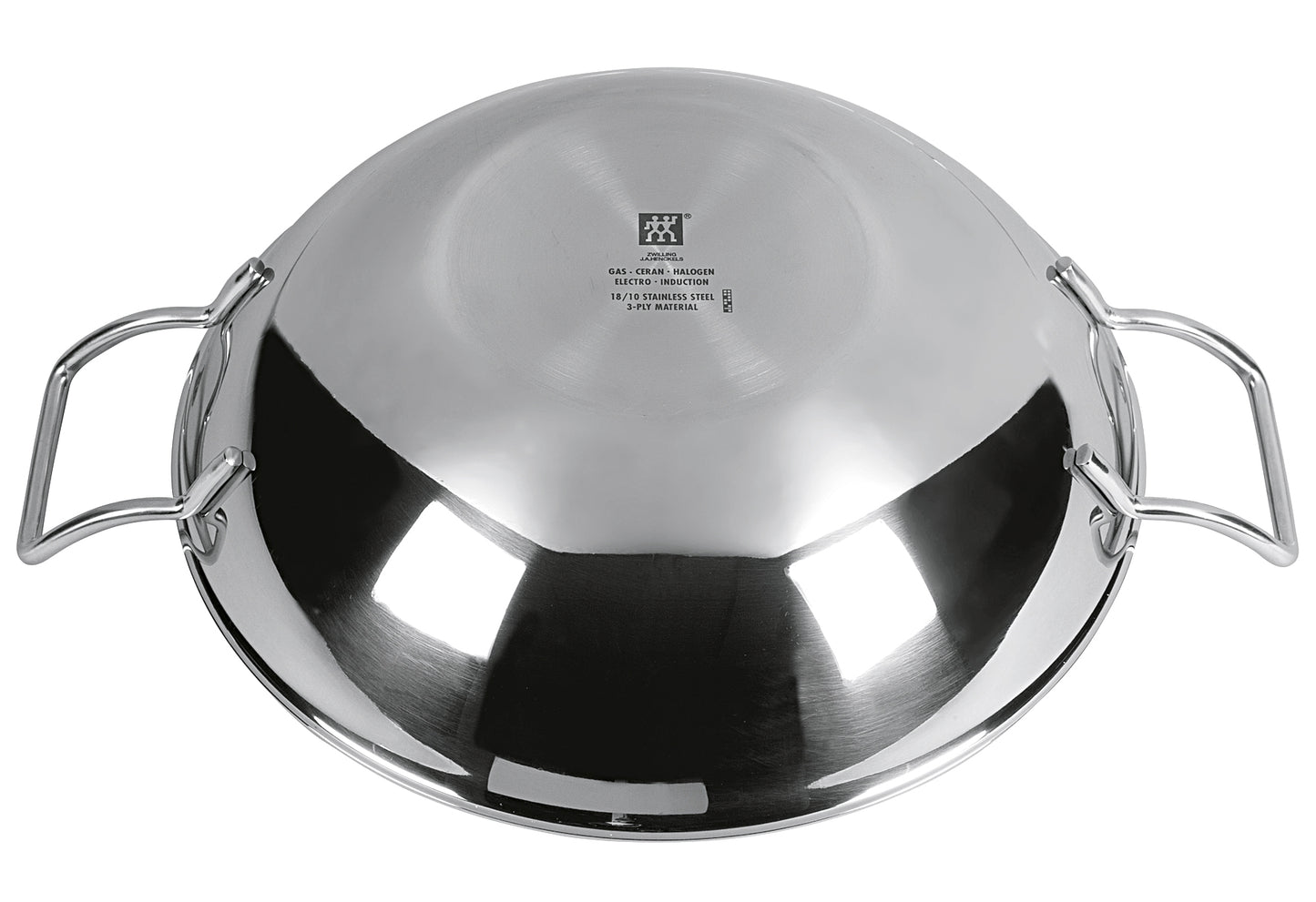 Wok Edelstahl Ø32cm