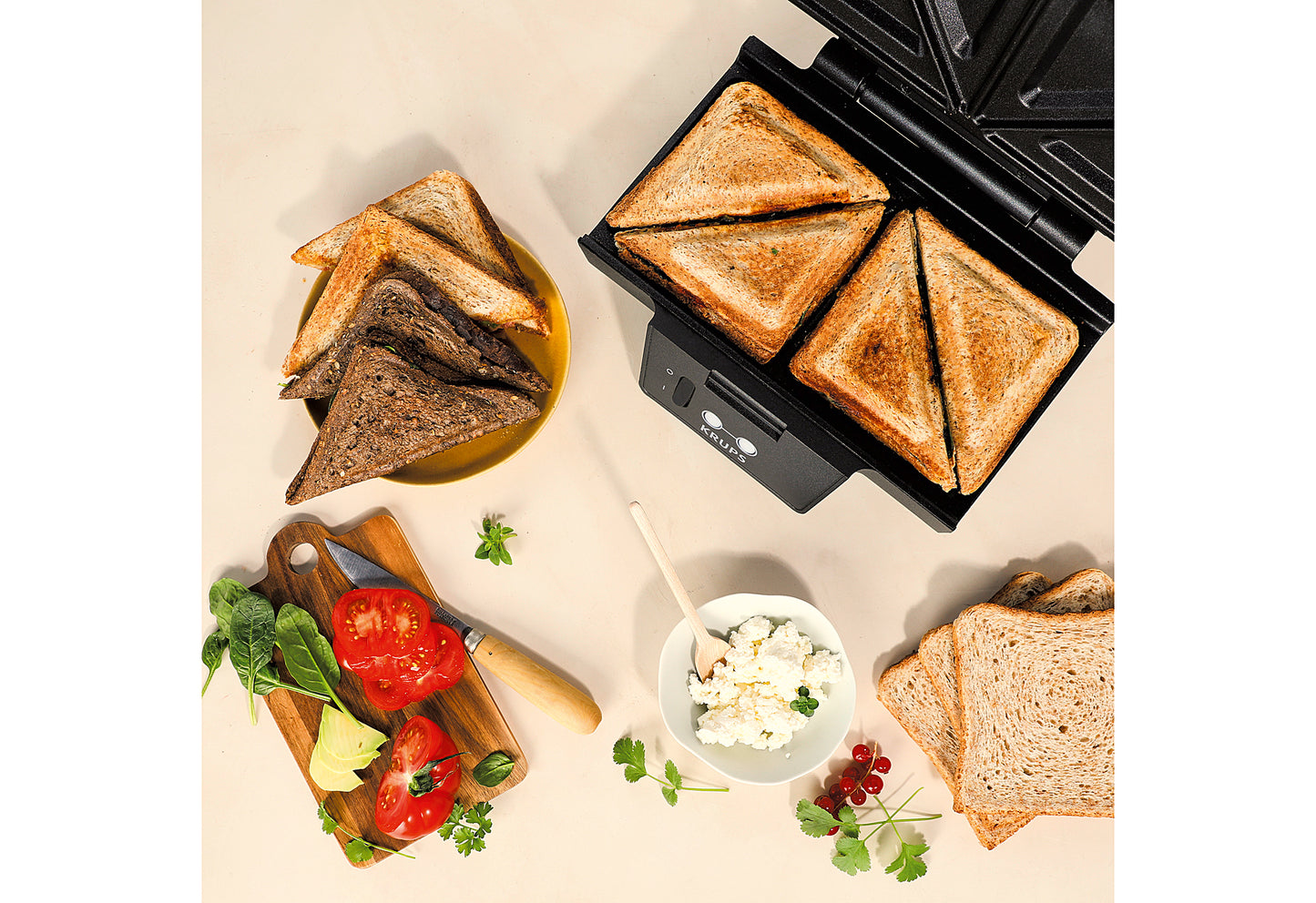 FDK461 Sandwichmaker schwarz