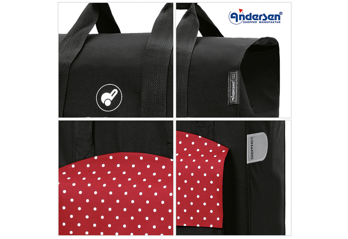 Treppensteiger Scala Shopper® Polly rot