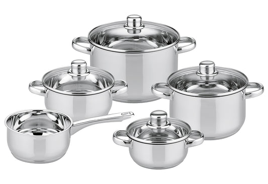 Topfset Galactica Edelstahl  5teilig