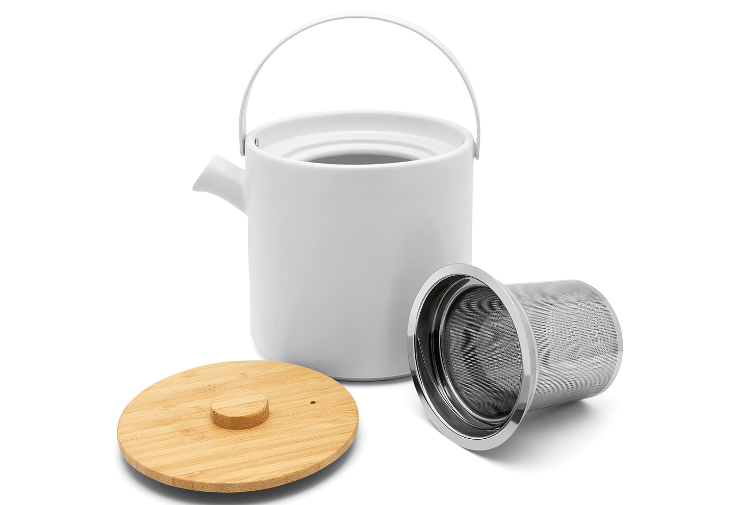 Teekanne Umea 1,2l weiß