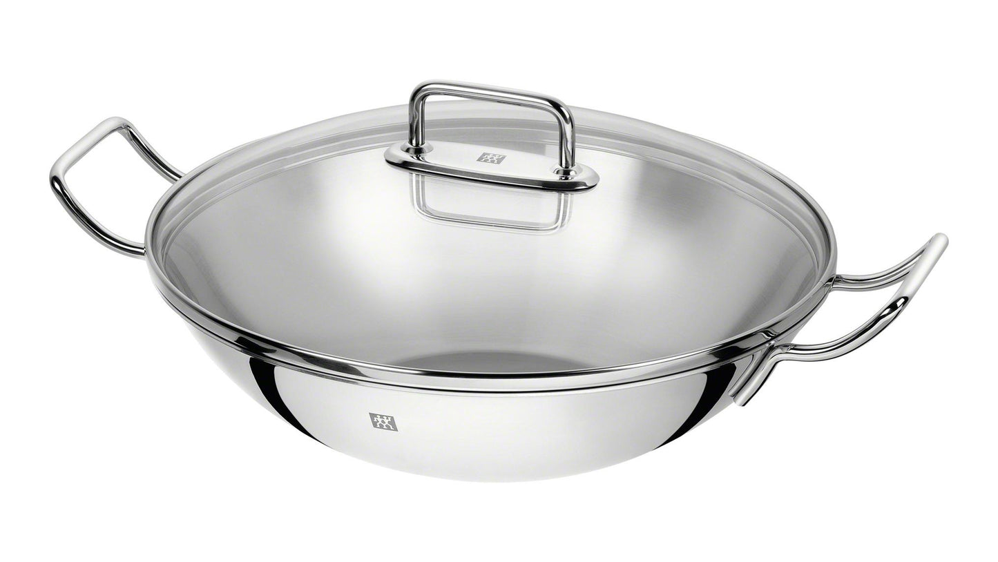 Wok Edelstahl Ø32cm
