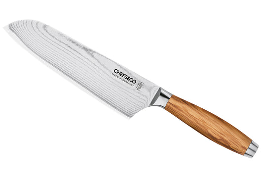 Damast-Santokumesser Excellence Line 18cm