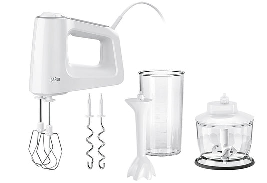Handmixer HM 3135 Mixfuß Zerkleinerer 500 W weiß