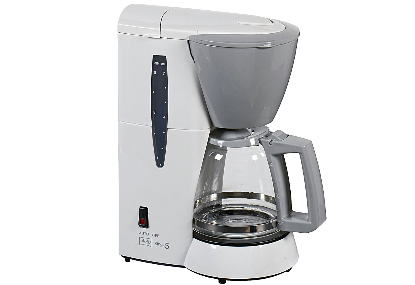 Kaffeeautomat Single5 M 720-1/1 5Tassen 600Watt weiß/grau