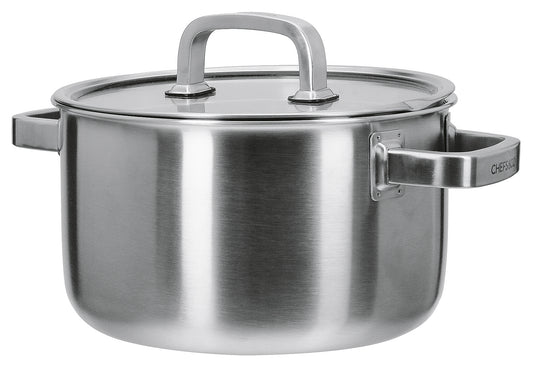Kochtopf hoch mit Glasdeckel 6,0l 24cm Excellence Gourmet