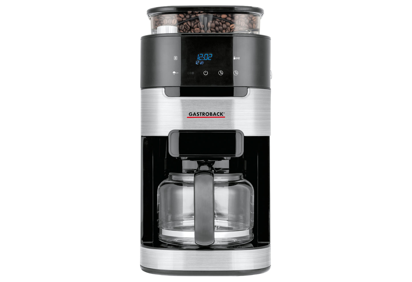 42711 Kaffeeautomat Grind&Brew Pro 12 Tassen 900Watt Edelstahl/schwarz