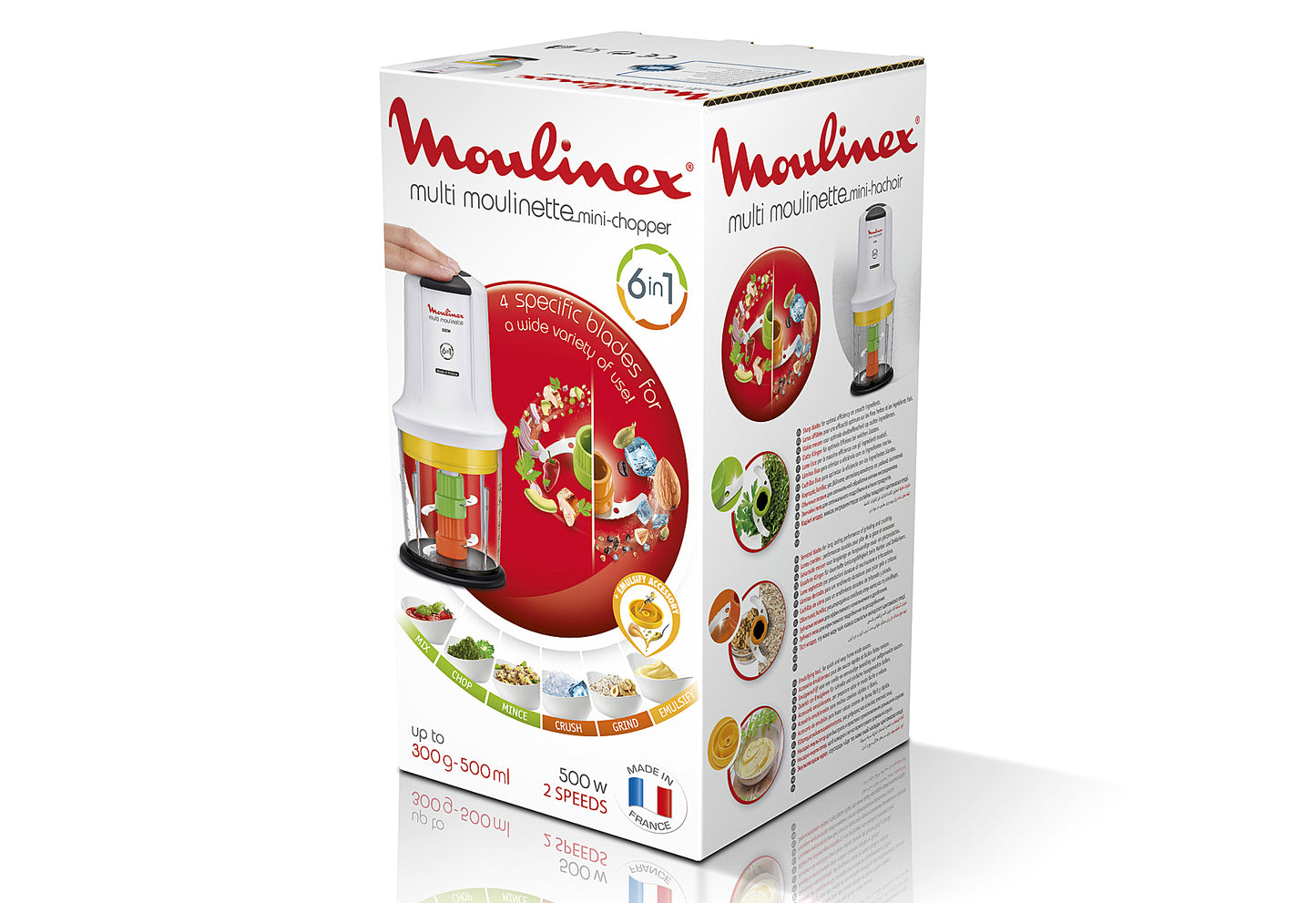 Zerkleinerer AT7231 Multi Moulinette 500W weiss