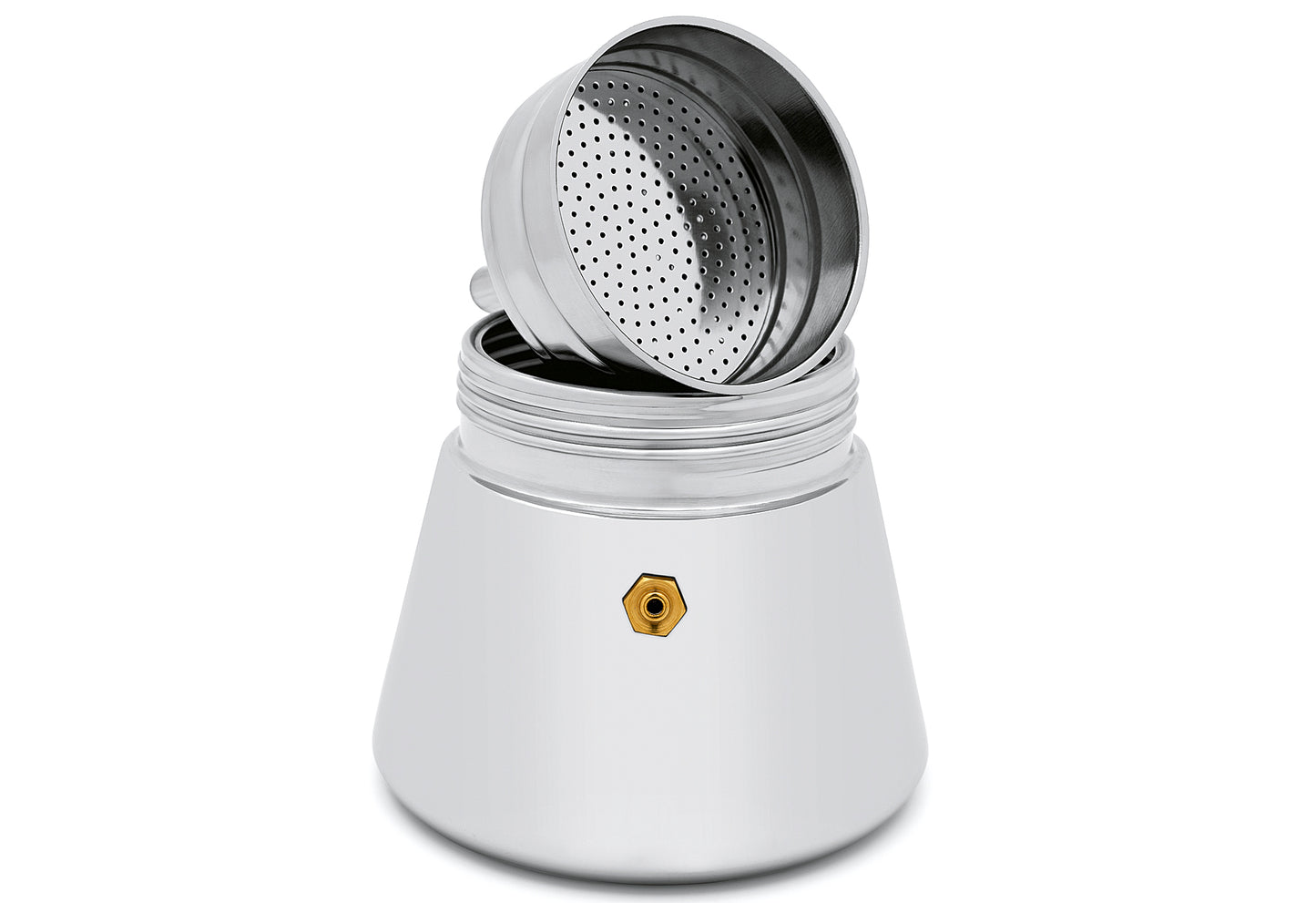 Espressokocher Otto 4 Tassen Glas