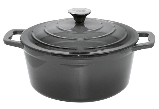 Topf Gusseisen Ø26cm grau