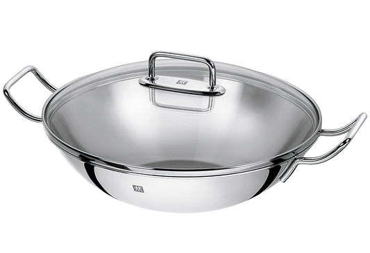 Wok Edelstahl Ø32cm