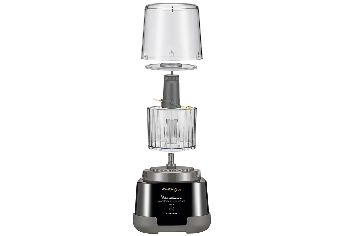 Zerkleinerer DP8108 Moulinette Ultimate 1000W schwarz