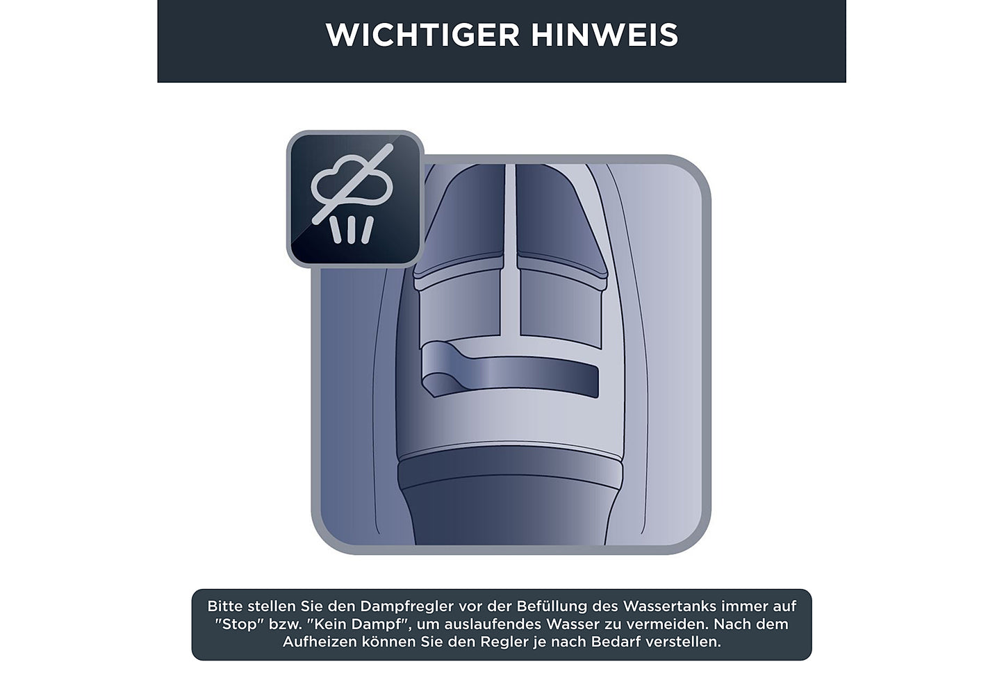 DW5310 Dampfbügeleisen Focus Excel 2700W schwarz