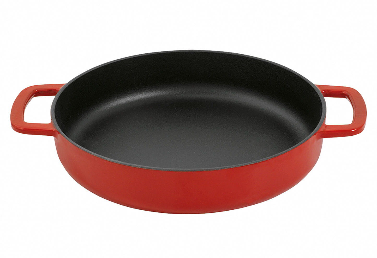 Bratpfanne Sous-Chef Ø24cm mit Doppelgriff rot