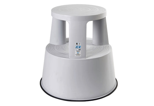 Rollhocker Step 43cm Ø29cm lichtgrau