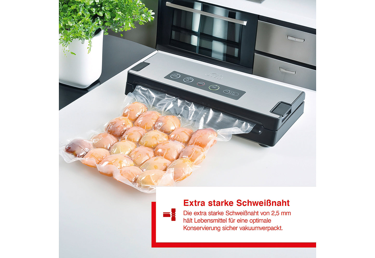 Vakuumiergerät 574 Premium mit Onpack Folienrolle