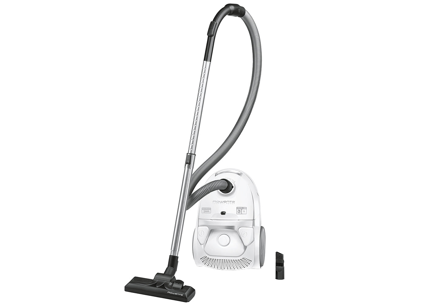 Bodenstaubsauger RO3927 Compact Power weiss