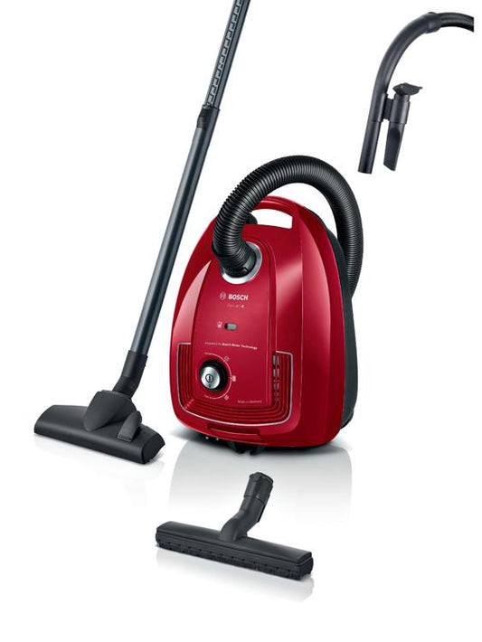BGD38RD1H Bodenstaubsauger mit Beutel 600W rot