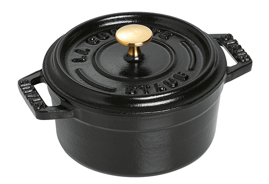 Cocotte Bräter Mini new Classic Gusseisen 0,25 l Ø10cm schwarz
