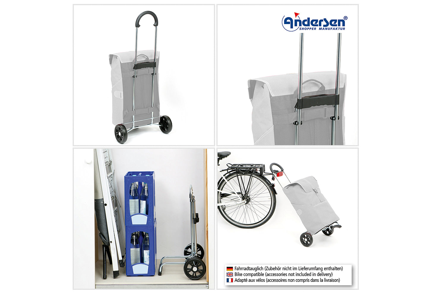 Einkaufsroller Scala Shopper Walker schwarz