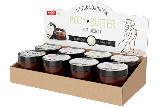 Display Bodybutter Lovely 150ml 8 Stück