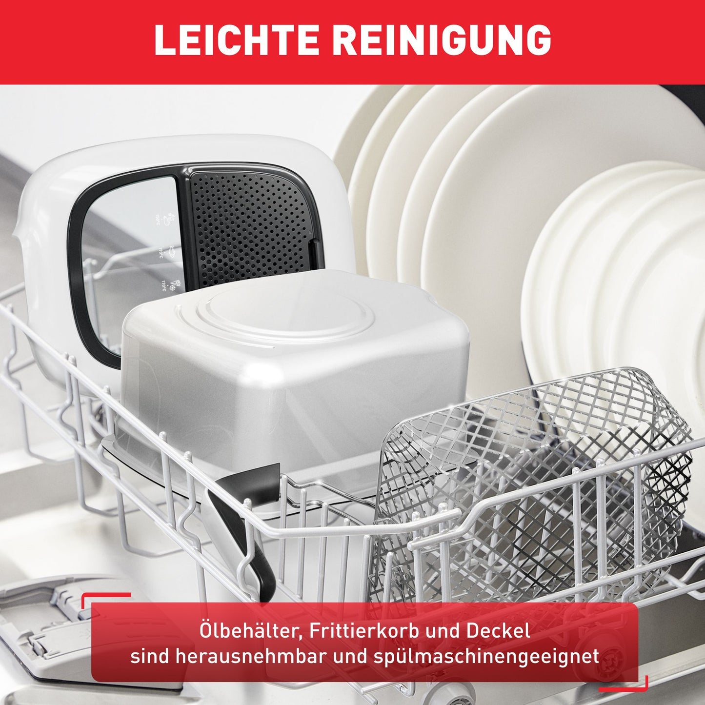 FR3101 Fritteuse Super Uno 1,5kg 1800W weiß/schwarz