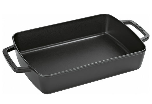 Auflaufform new Classic Gusseisen 30x20cm schwarz