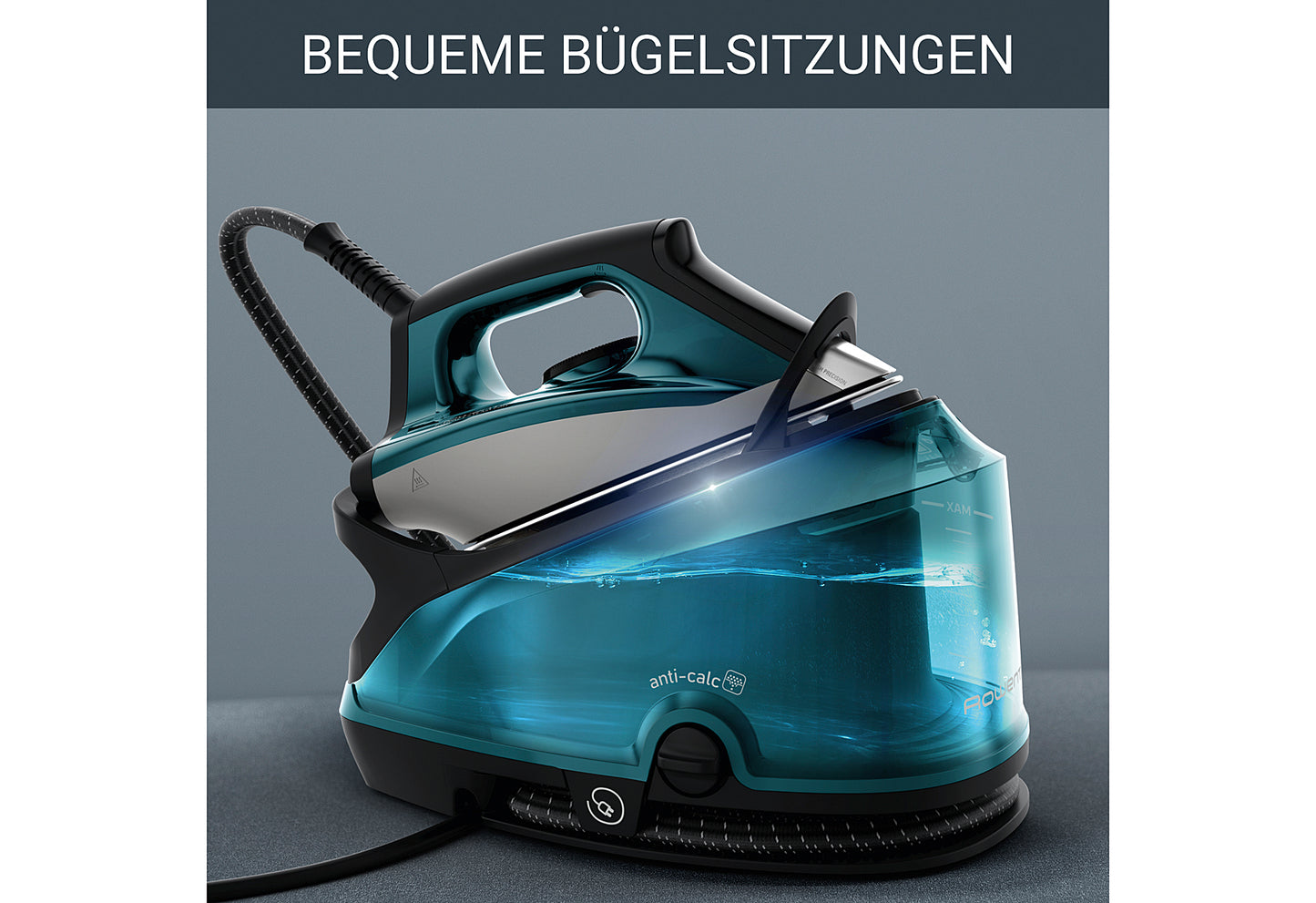 Dampfgenerator DG7623 Compact Steam Pro 2200W blau/schwarz