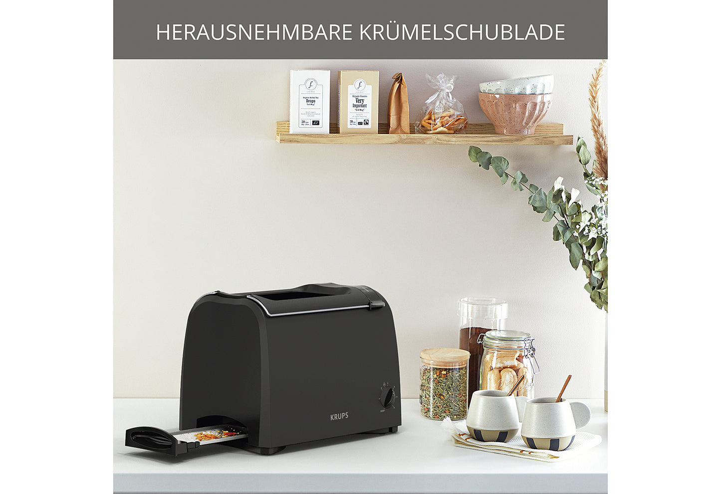 Toaster KH 1518 700 W schwarz