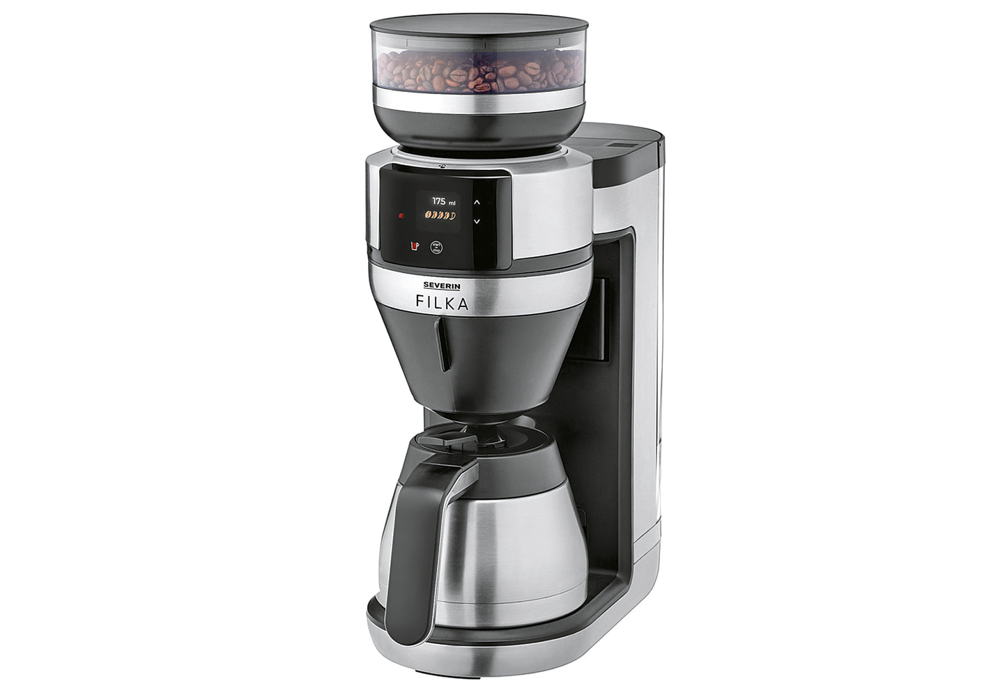 KA4853 Kaffeeautomat Filka 2.0 Thermokanne schw./Edelstahl