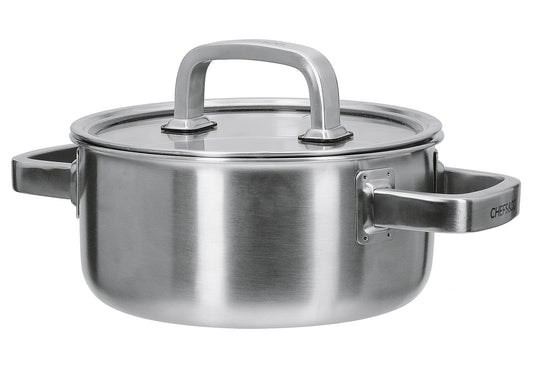 Kochtopf niedrig mit Glasdeckel 2,7l 20cm Excellence Gourmet