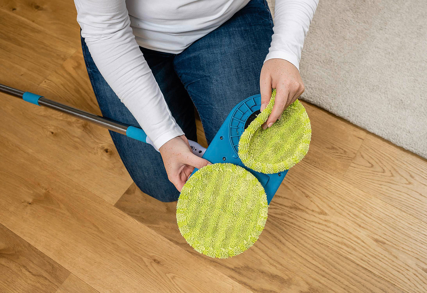 Akku-Bodenwischer Floating Mop
