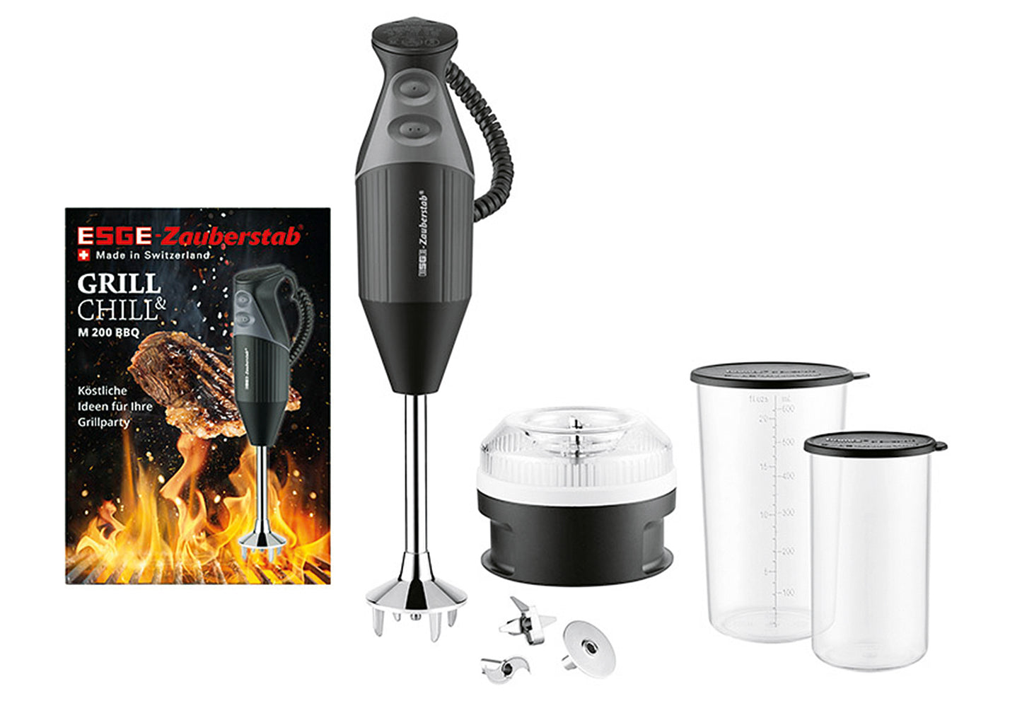 Zauberstab M 200 BBQ 98215 200Watt schwarz