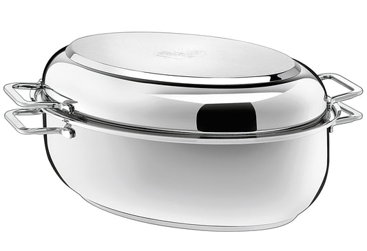 Bräter Professional 7,7 l 38x26cm Edelstahl