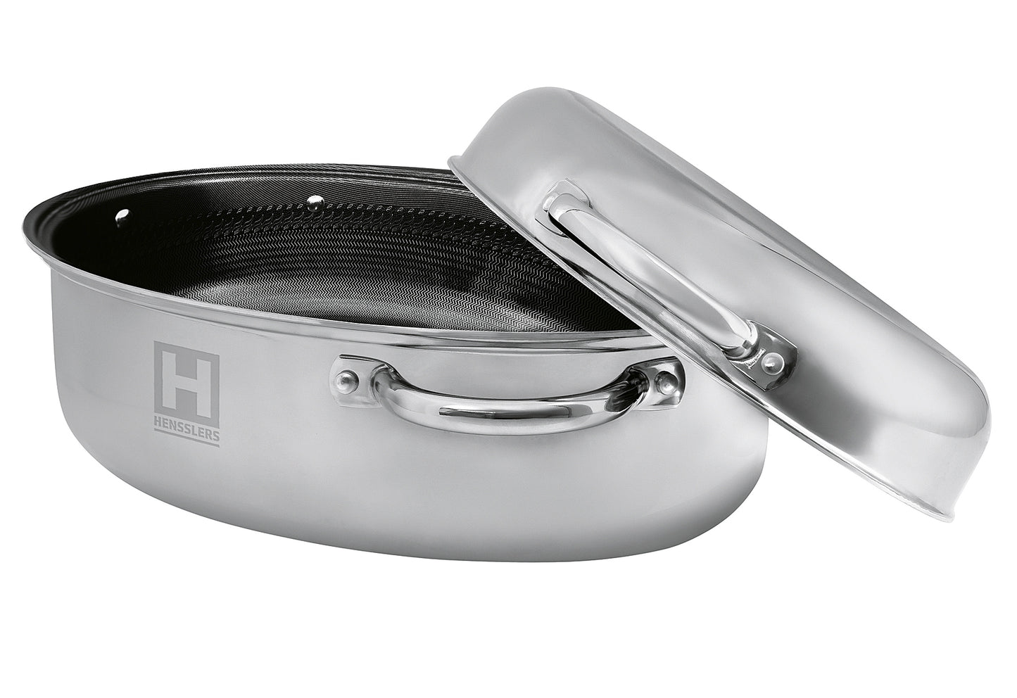 S Edelstahlbräter Deluxe Ø38cm