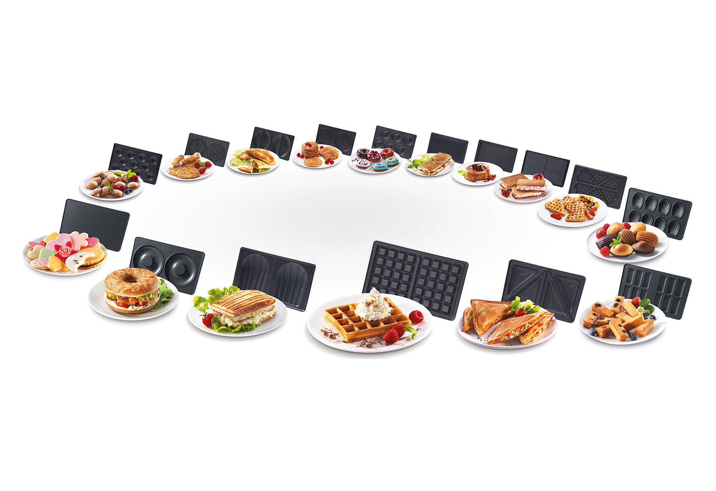 SW857D Snack Collection Grill und Waffel