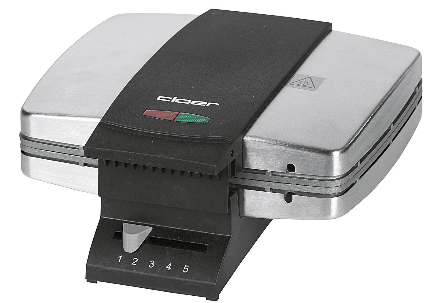 Waffelautomat 1445 930Watt schwarz/Edelstahl