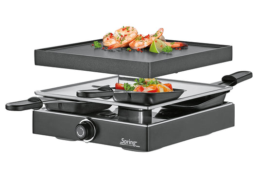 Raclette Classic 4er schwarz