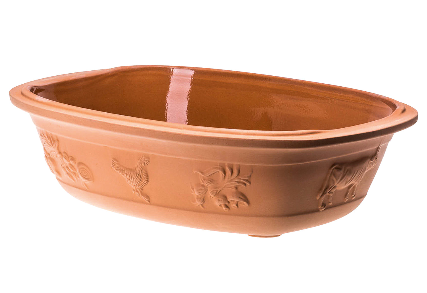 Bräter Rustico bis zu 6 Personen terracotta
