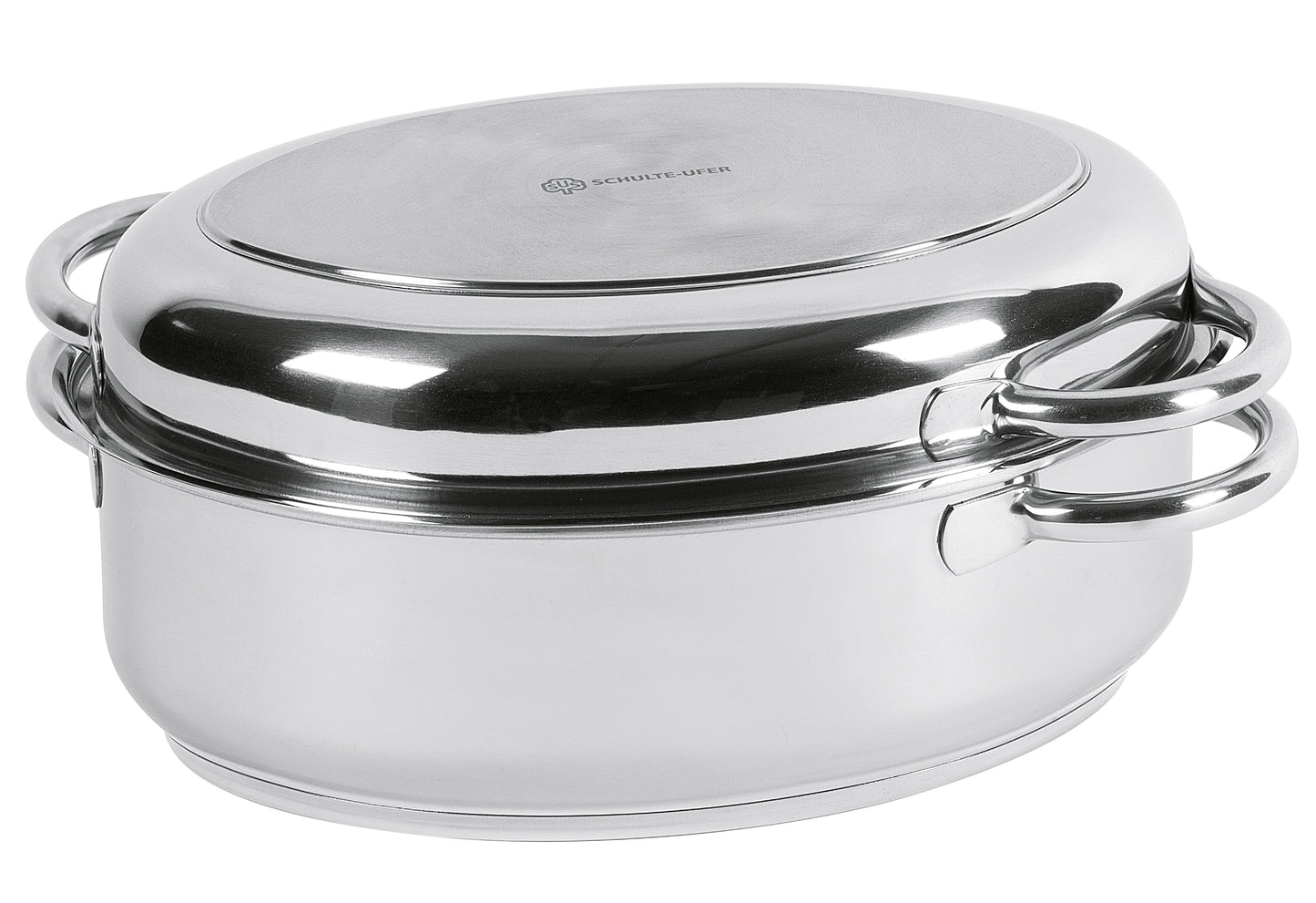 Multibräter oval 6,5 l Ø34cm Edelstahl