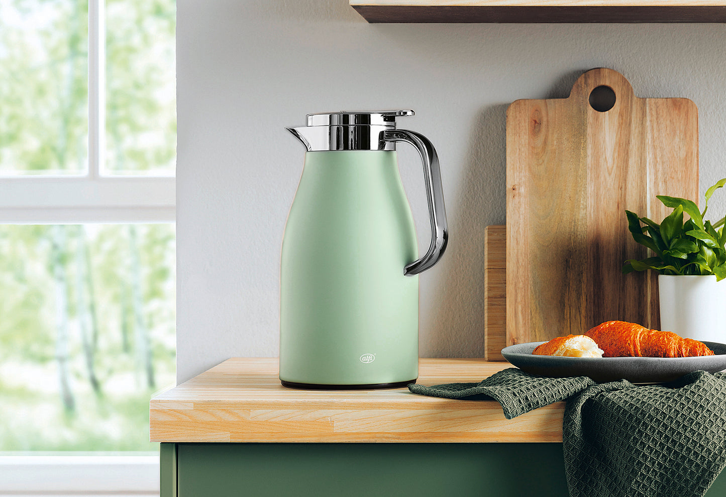 Isolierkanne Skyline pastell mint matt 1,00l