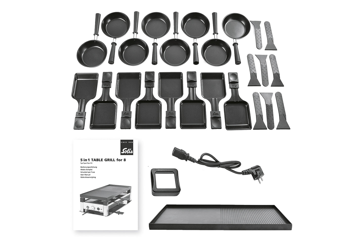 Tischgrill 5in1 Typ 791 8 Personen