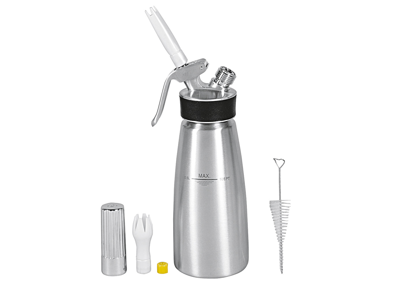 Sahnebereiter Cream Profi Whip 0,5 l Edelstahl