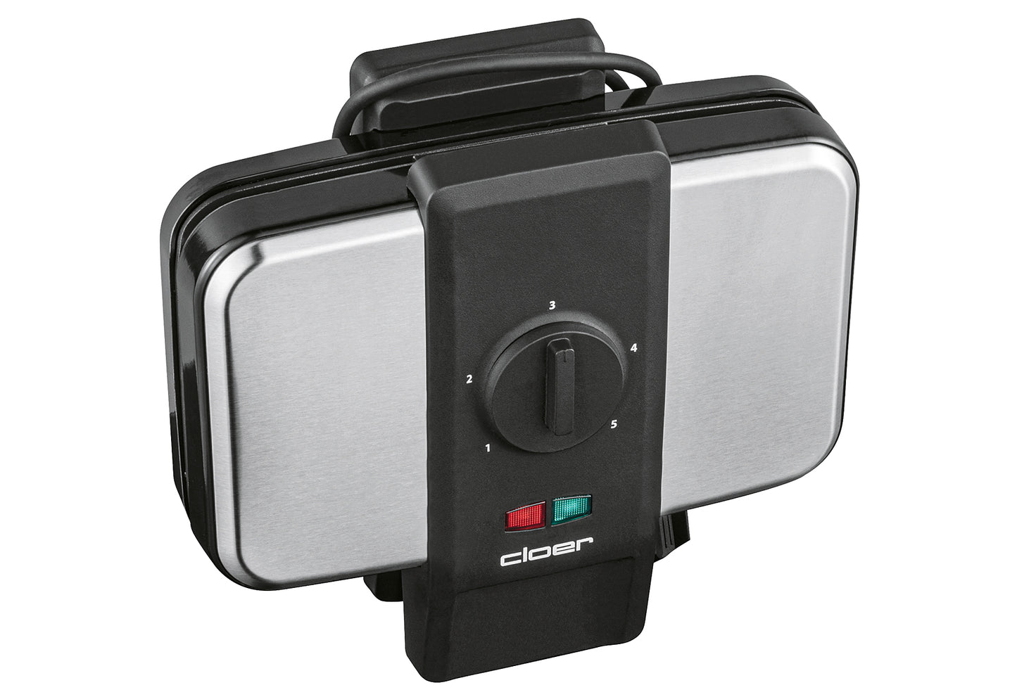 Waffelautomat 1459 Belgische Waffeln 1000Watt Edelstahl matt